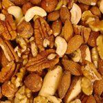 A close up image of a pile of Mixed Nut Medley 1 lb.