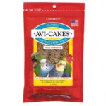 A bag of Classic Avi-Cakes for Small Birds for parrots.