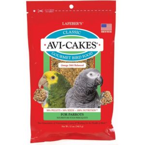 Lauren's Classic Avi-Cakes for Parrots.